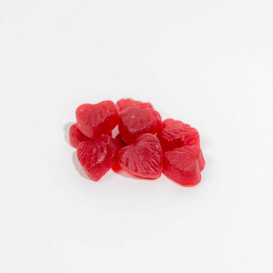 A picture of herbaland biotin beauty gummies to help to support healthy skin, hair and nails with goji berry flavor